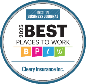 Cleary Insurance named Best Places to Work 2025 by Boston Business Journal